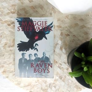 The Raven Boys by Maggie Stiefvater, paperback book